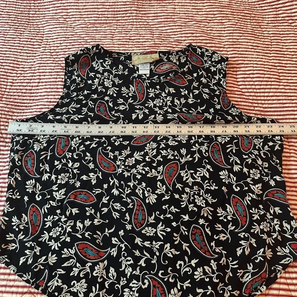 New Frontier Black and Pink Maxi Skirt and Top